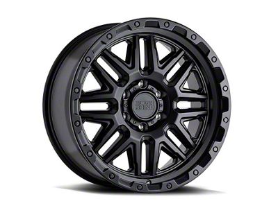 Black Rhino Alamo Matte Black 8-Lug Wheel; 17x9; -18mm Offset (07-10 Sierra 2500 HD)