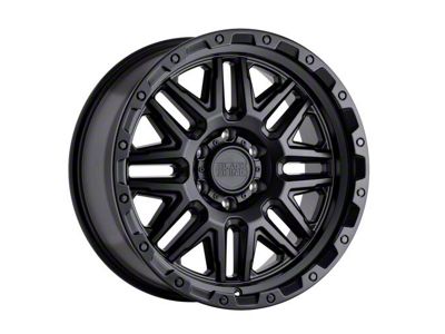 Black Rhino Alamo Matte Black 8-Lug Wheel; 20x9; -18mm Offset (07-10 Sierra 2500 HD)