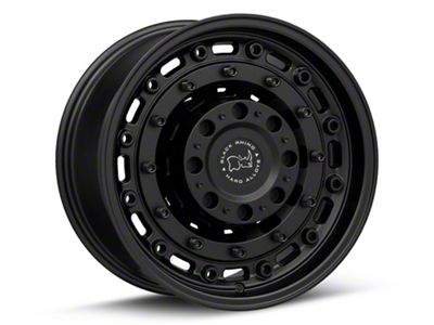 Black Rhino Arsenal Textured Matte Black 8-Lug Wheel; 18x9.5; -18mm Offset (20-25 Sierra 2500 HD)