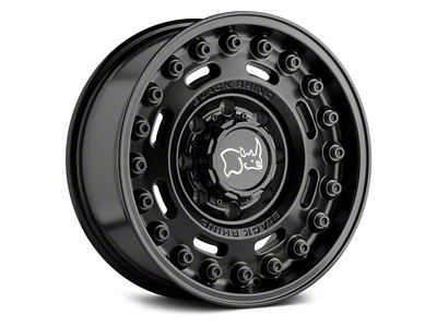 Black Rhino Axle Matte Black 8-Lug Wheel; 18x9.5; 6mm Offset (07-10 Sierra 2500 HD)
