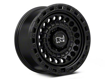 Black Rhino Sentinel Matte Black 8-Lug Wheel; 17x8.5; -18mm Offset (07-10 Sierra 2500 HD)
