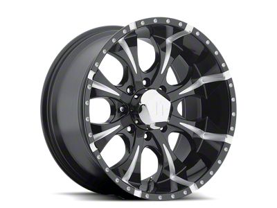 Black Rhino Sentinel Matte Black 8-Lug Wheel; 20x9.5; 12mm Offset (20-24 Sierra 2500 HD)