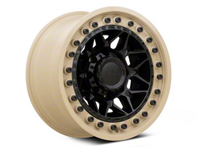 Black Rhino Alpha Matte Black with Sand Lip 8-Lug Wheel; 18x9; 0mm Offset (20-25 Sierra 3500 HD SRW)
