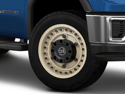 Black Rhino Armory Desert Sand 8-Lug Wheel; 20x9.5; -18mm Offset (20-25 Sierra 3500 HD SRW)