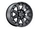 Black Rhino Cleghorn Matte Black 8-Lug Wheel; 17x8.5; 6mm Offset (07-10 Sierra 3500 HD SRW)