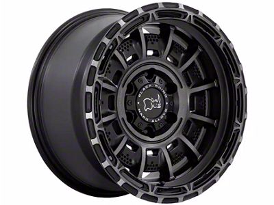 Black Rhino Legion Matte Black Gray Tint 8-Lug Wheel; 20x10; -18mm Offset (20-25 Sierra 3500 HD SRW)