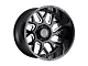 Black Rhino Reaper Gloss Black Milled 8-Lug Wheel; 20x11.5; -44mm Offset (20-24 Sierra 3500 HD SRW)