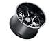 Black Rhino Reaper Gloss Black Milled 8-Lug Wheel; 20x11.5; -44mm Offset (20-24 Sierra 3500 HD SRW)