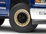 Black Rhino Alpha Matte Black with Sand Lip 6-Lug Wheel; 17x9; 0mm Offset (14-18 Silverado 1500)