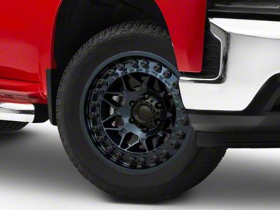 Black Rhino Alpha Midnight Blue 6-Lug Wheel; 20x10; -18mm Offset (19-25 Silverado 1500)