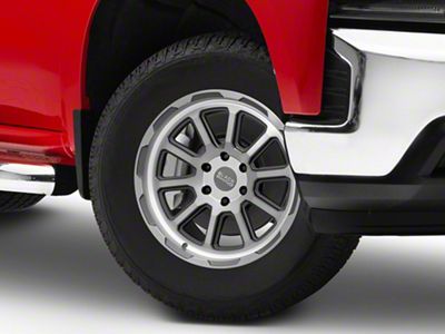 Black Rhino Chase Brushed Gunmetal 6-Lug Wheel; 18x9; 12mm Offset (19-25 Silverado 1500)