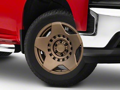 Black Rhino Muzzle Matte Bronze 6-Lug Wheel; 20x9; -18mm Offset (19-25 Silverado 1500)