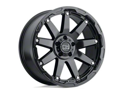 Black Rhino Oceano Gloss Gun Black with Stainless Bolts 6-Lug Wheel; 18x9.5; -18mm Offset (19-25 Silverado 1500)