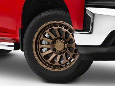 Black Rhino Raid Matte Bronze 6-Lug Wheel; 20x9.5; 12mm Offset (19-25 Silverado 1500)