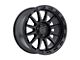 Black Rhino Revolution Matte Black 6-Lug Wheel; 17x9; 12mm Offset (14-18 Silverado 1500)