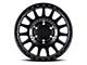 Black Rhino Sandstorm Semi Gloss Black 6-Lug Wheel; 17x8.5; 0mm Offset (19-24 Silverado 1500)