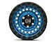 Black Rhino Sentinel Cobalt Blue with Black Ring 6-Lug Wheel; 17x8.5; -10mm Offset (99-06 Silverado 1500)
