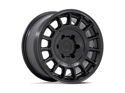 Black Rhino Voll Matte Black 6-Lug Wheel; 17x8.5; 0mm Offset (19-25 Silverado 1500)