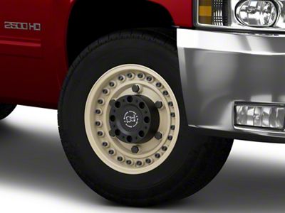 Black Rhino Armory Desert Sand 8-Lug Wheel; 17x9.5; -18mm Offset (07-10 Silverado 2500 HD)
