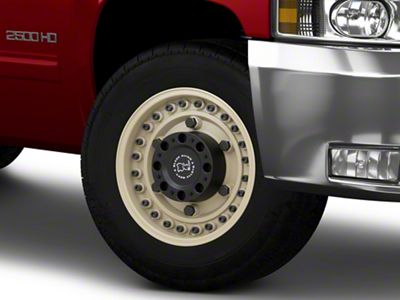 Black Rhino Armory Desert Sand 8-Lug Wheel; 18x9.5; 6mm Offset (07-10 Silverado 2500 HD)