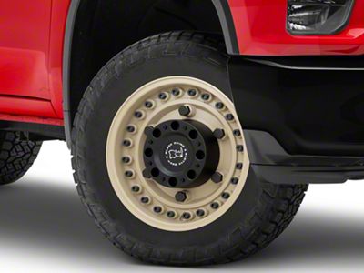 Black Rhino Armory Desert Sand 8-Lug Wheel; 20x9.5; -18mm Offset (20-24 Silverado 2500 HD)