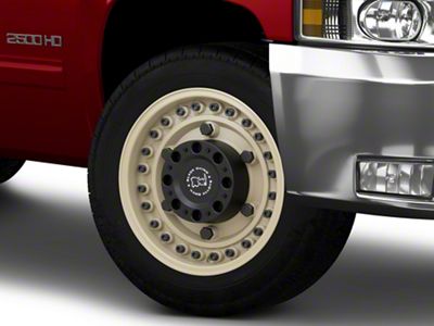 Black Rhino Armory Desert Sand 8-Lug Wheel; 20x9.5; -18mm Offset (07-10 Silverado 2500 HD)