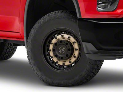 Black Rhino Arsenal Sand On Black 8-Lug Wheel; 18x9.5; 12mm Offset (20-24 Silverado 2500 HD)