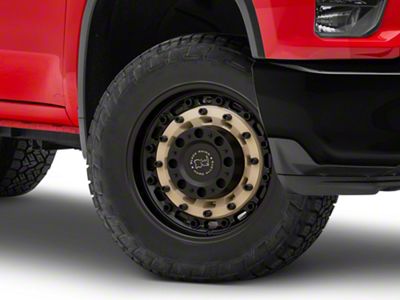 Black Rhino Arsenal Sand On Black 8-Lug Wheel; 20x9.5; 12mm Offset (20-25 Silverado 2500 HD)