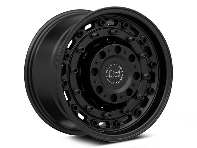 Black Rhino Arsenal Textured Matte Black 8-Lug Wheel; 17x9.5; 12mm Offset (07-10 Silverado 2500 HD)