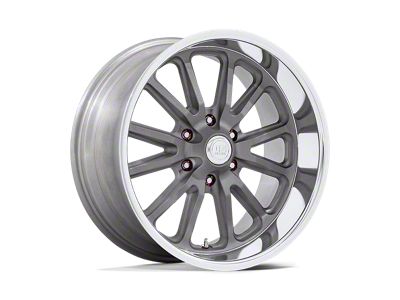 Black Rhino Gusset Gloss Black with Milled Spokes 8-Lug Wheel; 20x11.5; -44mm Offset (07-10 Silverado 2500 HD)