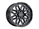 Black Rhino Hollister Gloss Black Milled 8-Lug Wheel; 18x9.5; -18mm Offset (07-10 Silverado 2500 HD)