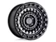 Black Rhino Sentinel Matte Black 8-Lug Wheel; 17x8.5; 0mm Offset (20-24 Silverado 2500 HD)
