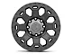 Black Rhino Warlord Matte Gunmetal 8-Lug Wheel; 17x9; 12mm Offset (20-24 Silverado 2500 HD)