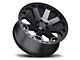 Black Rhino Warlord Matte Gunmetal 8-Lug Wheel; 17x9; 12mm Offset (07-10 Silverado 2500 HD)