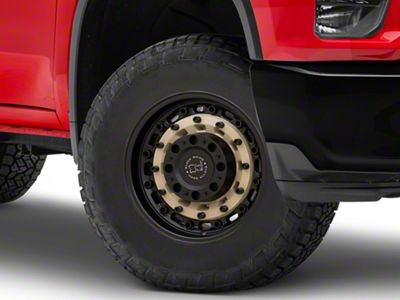 Black Rhino Arsenal Sand On Black 8-Lug Wheel; 18x9.5; 12mm Offset (20-25 Silverado 3500 HD SRW)