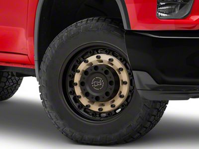 Black Rhino Arsenal Sand On Black 8-Lug Wheel; 20x9.5; 12mm Offset (20-25 Silverado 3500 HD SRW)