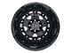 Black Rhino Combat Gloss Black 8-Lug Wheel; 20x14; -76mm Offset (07-10 Silverado 3500 HD SRW)