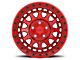 Black Rhino Primm Candy Red 8-Lug Wheel; 17x9; 0mm Offset (07-10 Silverado 3500 HD SRW)
