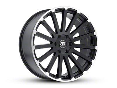 Black Rhino Spear Matte Black Machined 6-Lug Wheel; 20x9; 15mm Offset (14-18 Sierra 1500)