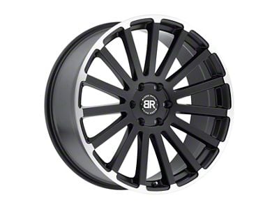 Black Rhino Spear Matte Black Machined 6-Lug Wheel; 22x9.5; 30mm Offset (09-14 F-150)