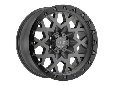 Black Rhino Sprocket Matte Gunmetal with Gloss Black Face 5-Lug Wheel; 20x9.5; 0mm Offset (09-18 RAM 1500)