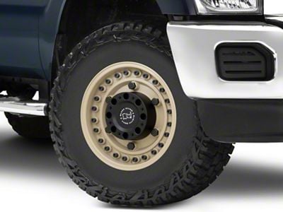 Black Rhino Armory Desert Sand 8-Lug Wheel; 17x9.5; -18mm Offset (11-16 F-250 Super Duty)