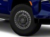 Black Rhino Abrams Textured Matte Gunmetal 6-Lug Wheel; 17x8.5; 0mm Offset (21-26 Tahoe)