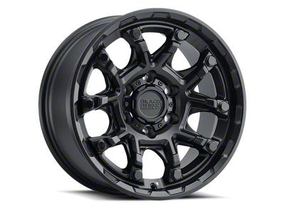 Black Rhino Ark Matte Black 6-Lug Wheel; 17x8.5; -18mm Offset (15-20 Tahoe)