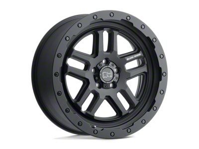 Black Rhino Barstow Textured Matte Black 6-Lug Wheel; 20x9.5; 12mm Offset (21-25 Tahoe)