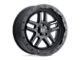 Black Rhino Barstow Textured Matte Black 6-Lug Wheel; 20x9.5; 12mm Offset (21-24 Tahoe)