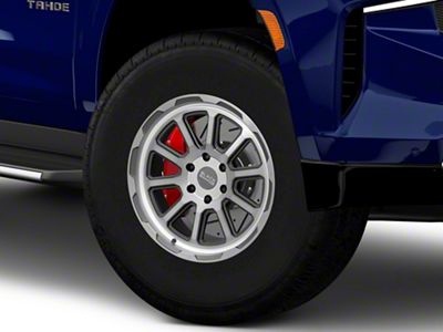 Black Rhino Chase Brushed Gunmetal 6-Lug Wheel; 17x9.5; -18mm Offset (21-26 Tahoe)