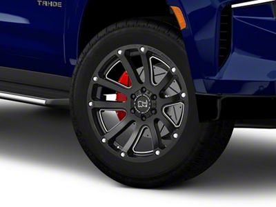 Black Rhino Highland Matte Black 6-Lug Wheel; 20x9.5; 12mm Offset (21-25 Tahoe)