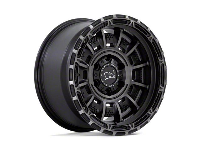 Black Rhino Legion Matte Black with Gray Tint 6-Lug Wheel; 17x9; 0mm Offset (07-14 Tahoe)