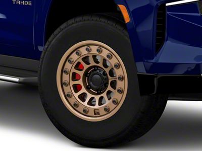 Black Rhino Outback Matte Bronze 6-Lug Wheel; 18x8; 32mm Offset (21-26 Tahoe)